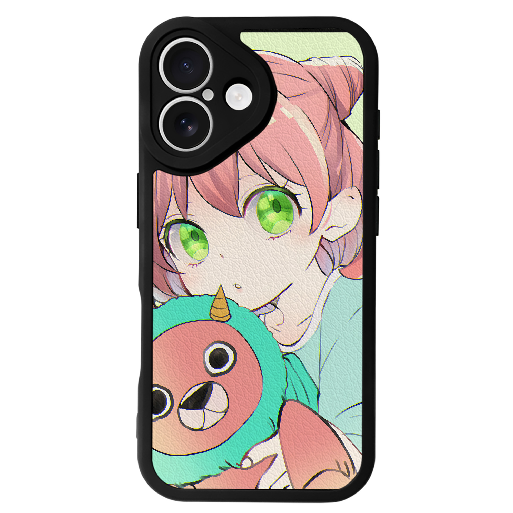 （画像用） SPY×FAMILY间谍家家酒 【iPhone 16シリーズ対応】シリコンスマホケース（レザー調） 材質：シリコン